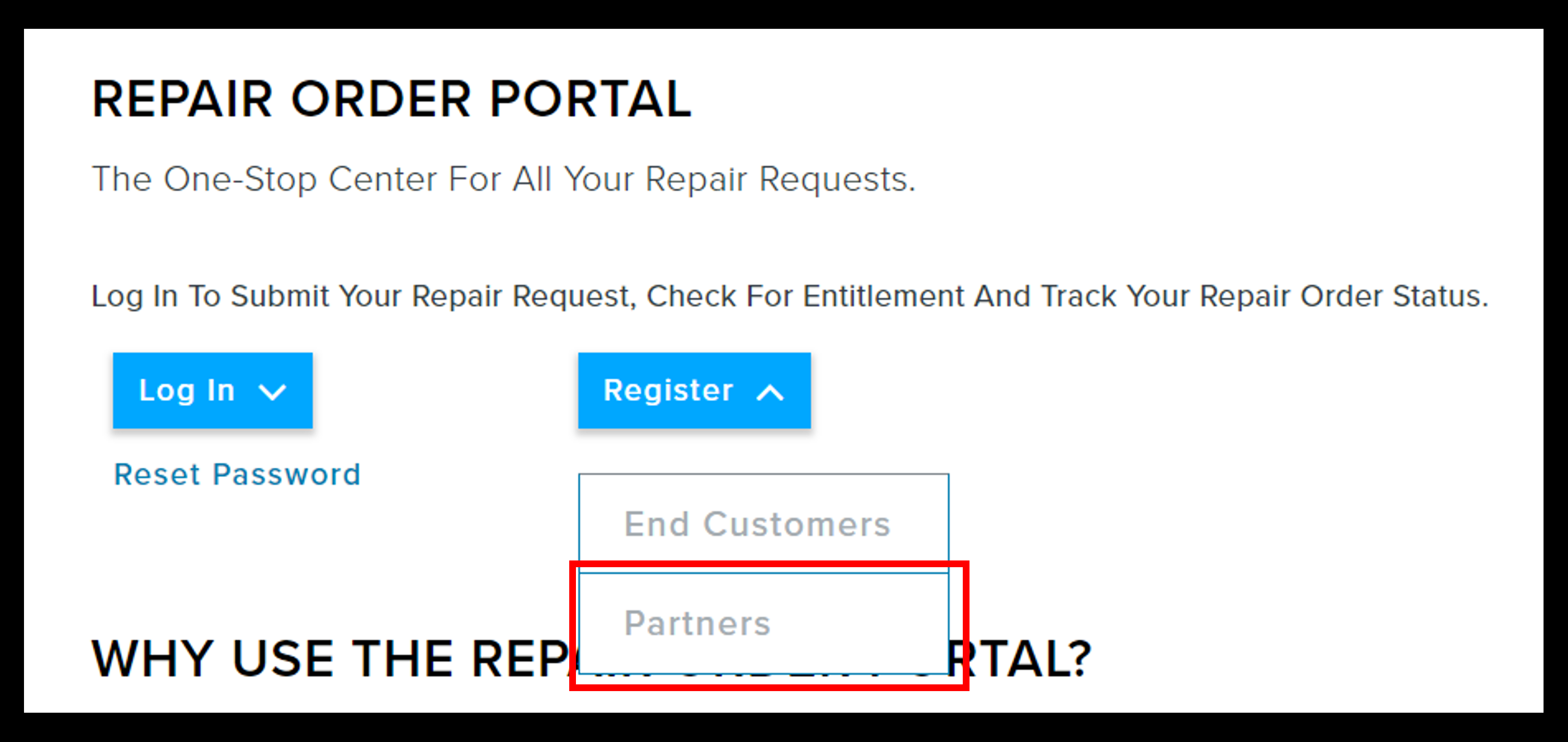 Captura de pantalla de Registro para socios 1