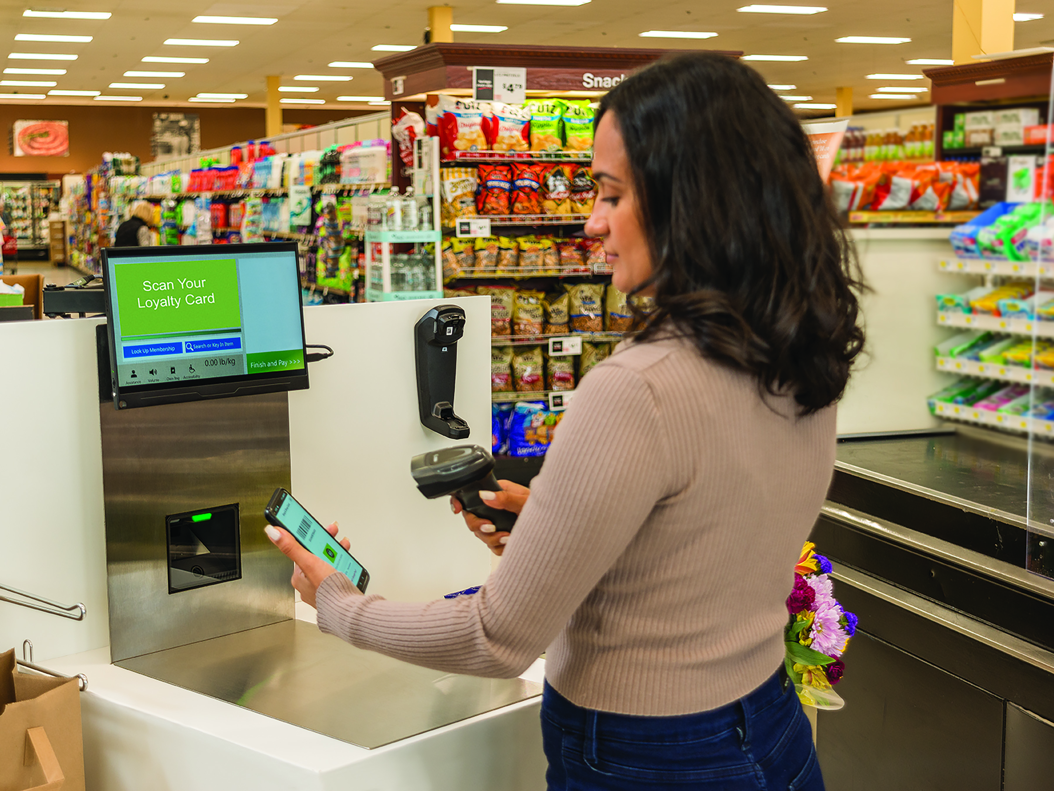 Blog - Self-Checkout Handheld Scanner Loyalty Card